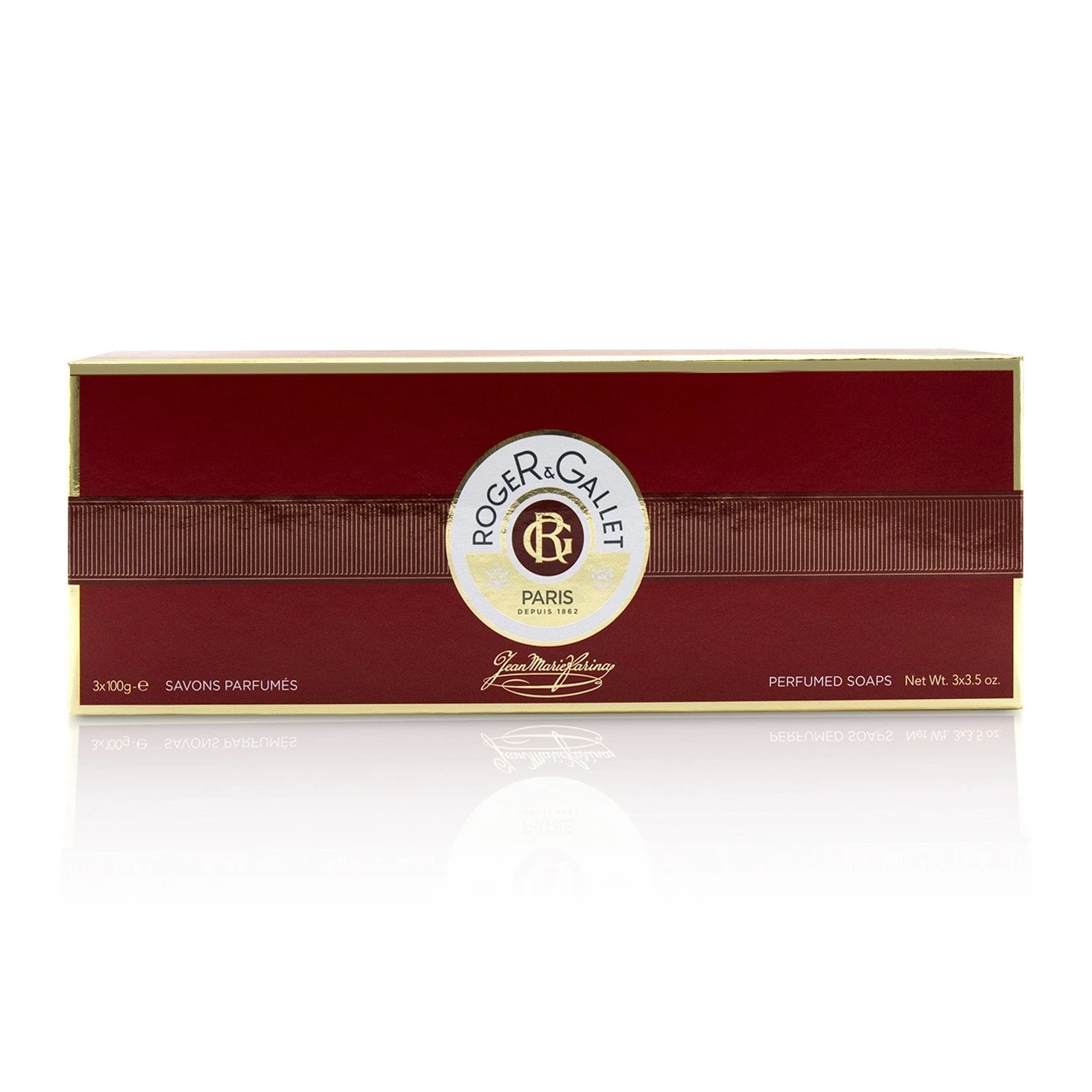 Roger & Gallet Jean Marie Farina Perfumed Soap Coffret 3x100g/3.5oz 2 Roger & Gallet Jean Marie Farina Perfumed Soap Coffret 3x100g/3.5oz - Image 2