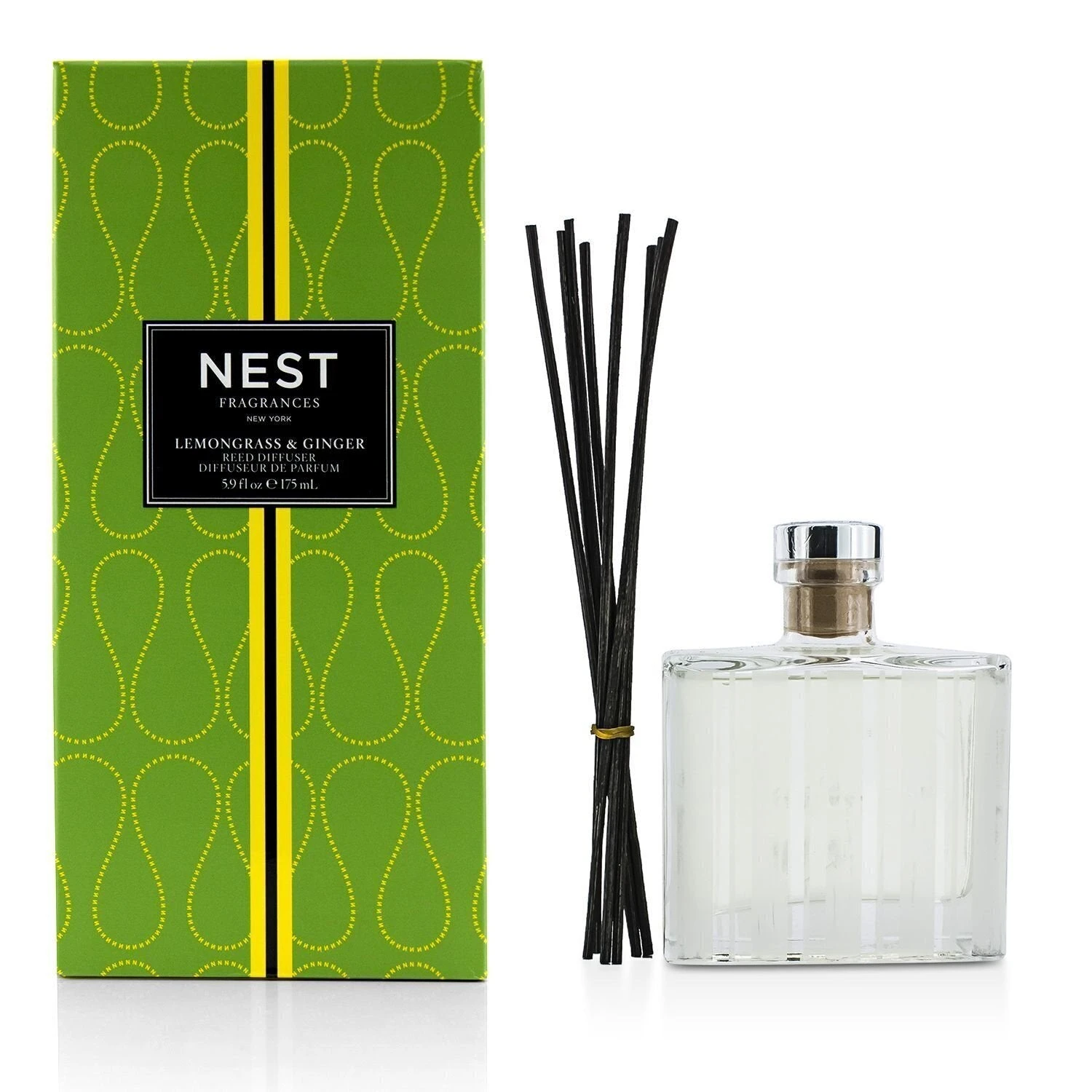 Nest Reed Diffuser - Lemongrass & Ginger 175ml/5.9oz 1 Nest Reed Diffuser - Lemongrass & Ginger 175ml/5.9oz