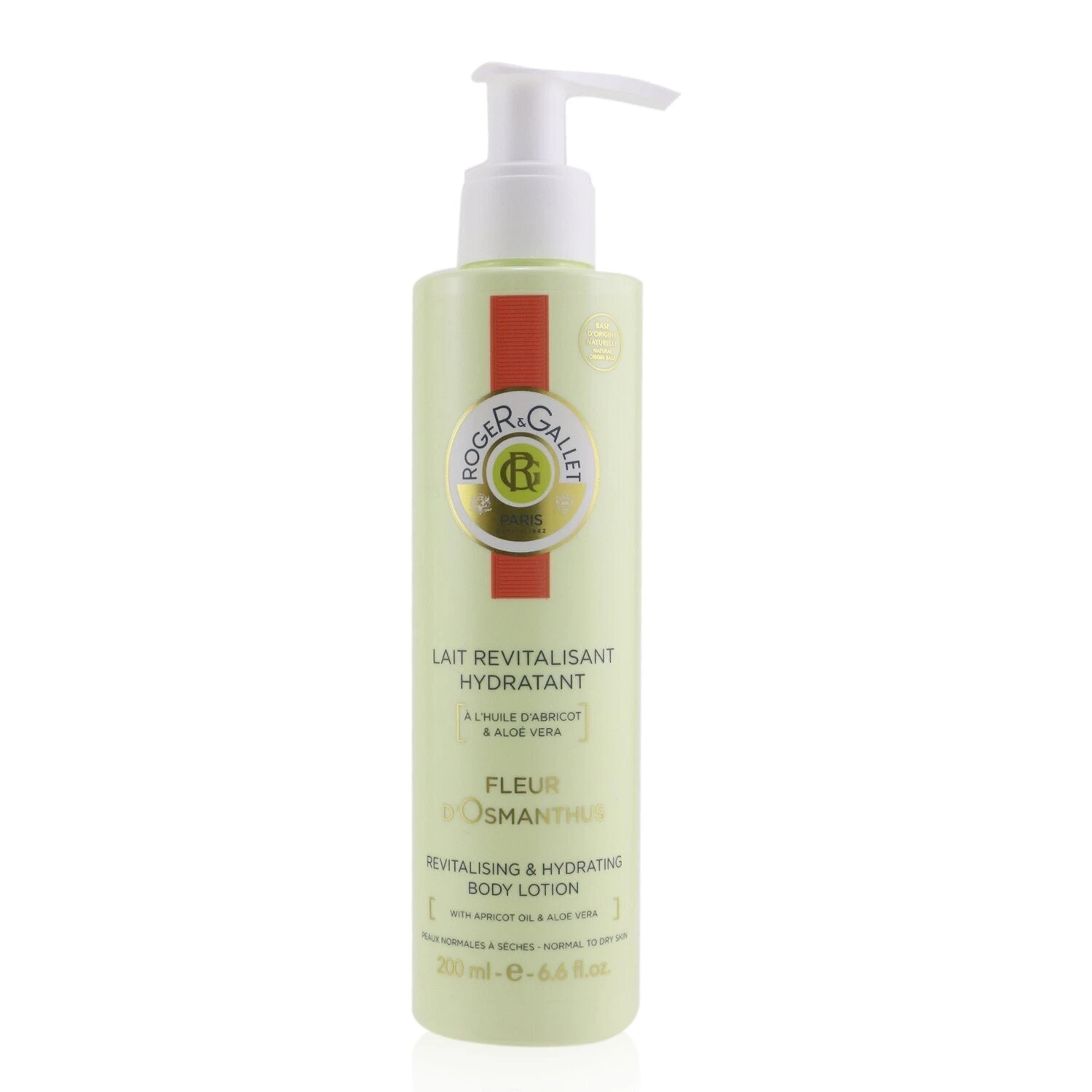 Roger & Gallet Fleur D' Osmanthus Revitalising Sorbet Body Lotion (with Pump) 200ml/6.6oz 1 Roger & Gallet Fleur D' Osmanthus Revitalising Sorbet Body Lotion (with Pump) 200ml/6.6oz