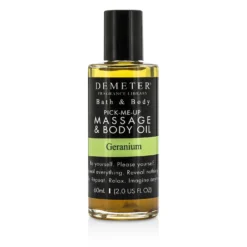 Demeter Geranium Massage & Body Oil 60ml/2oz