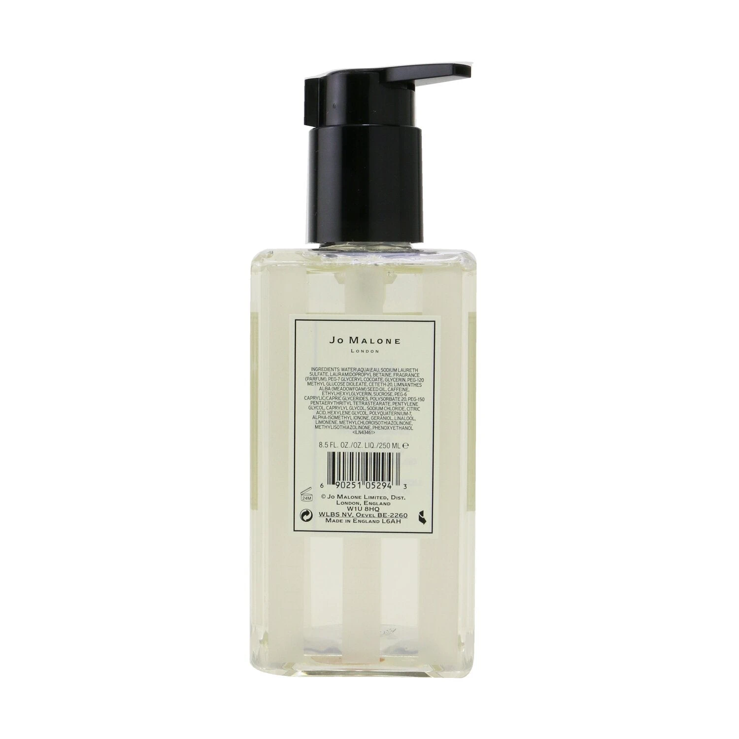 Jo Malone Wood Sage & Sea Salt Body & Hand Wash (With Pump) 250ml/8.5oz 3 Jo Malone Wood Sage & Sea Salt Body & Hand Wash (With Pump) 250ml/8.5oz - Image 3