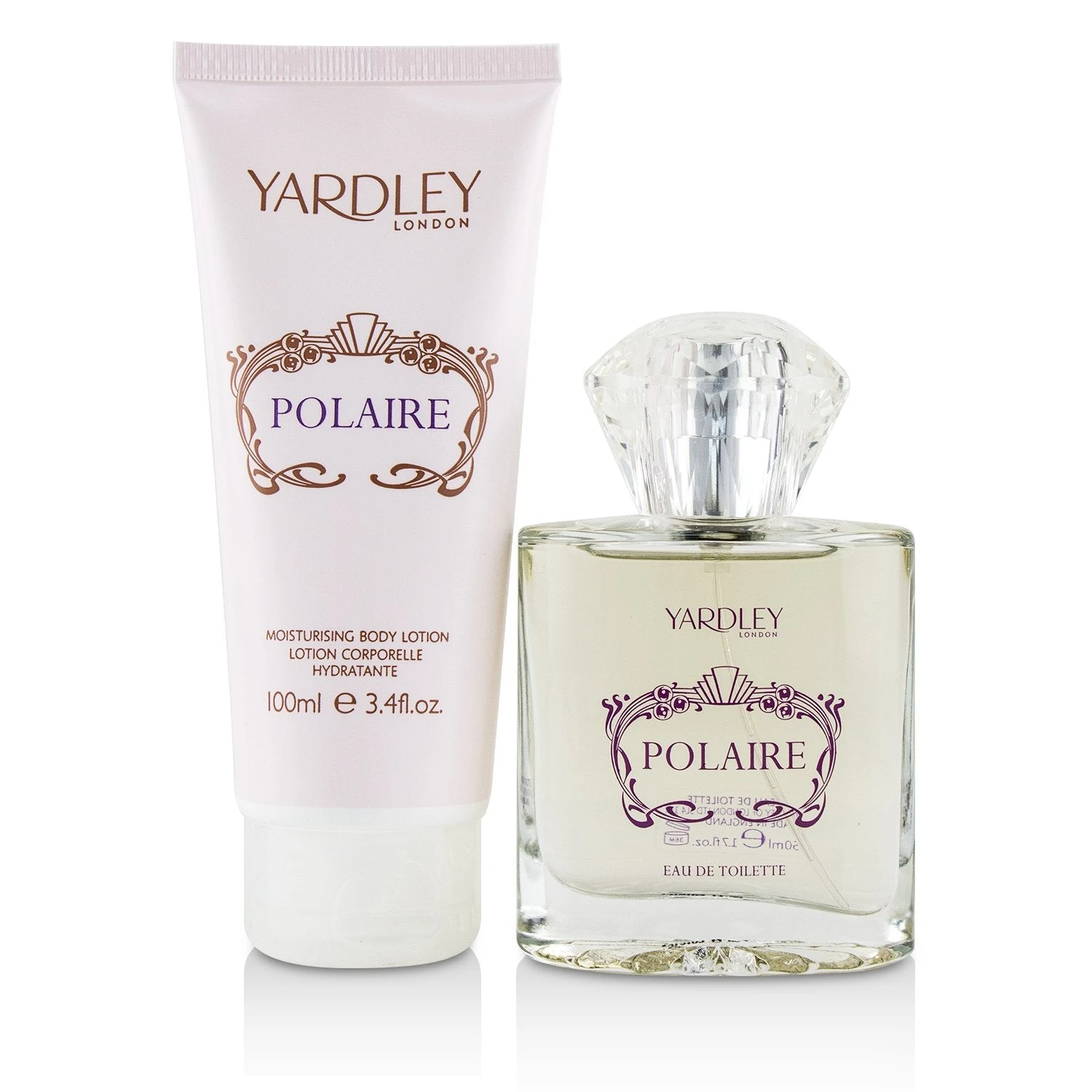 Yardley London Polaire Coffret: Eau De Toilette Spray 50ml/1.7oz + Moisturising Body Lotion 100ml/3.4oz 2pcs 2 Yardley London Polaire Coffret: Eau De Toilette Spray 50ml/1.7oz + Moisturising Body Lotion 100ml/3.4oz 2pcs - Image 2