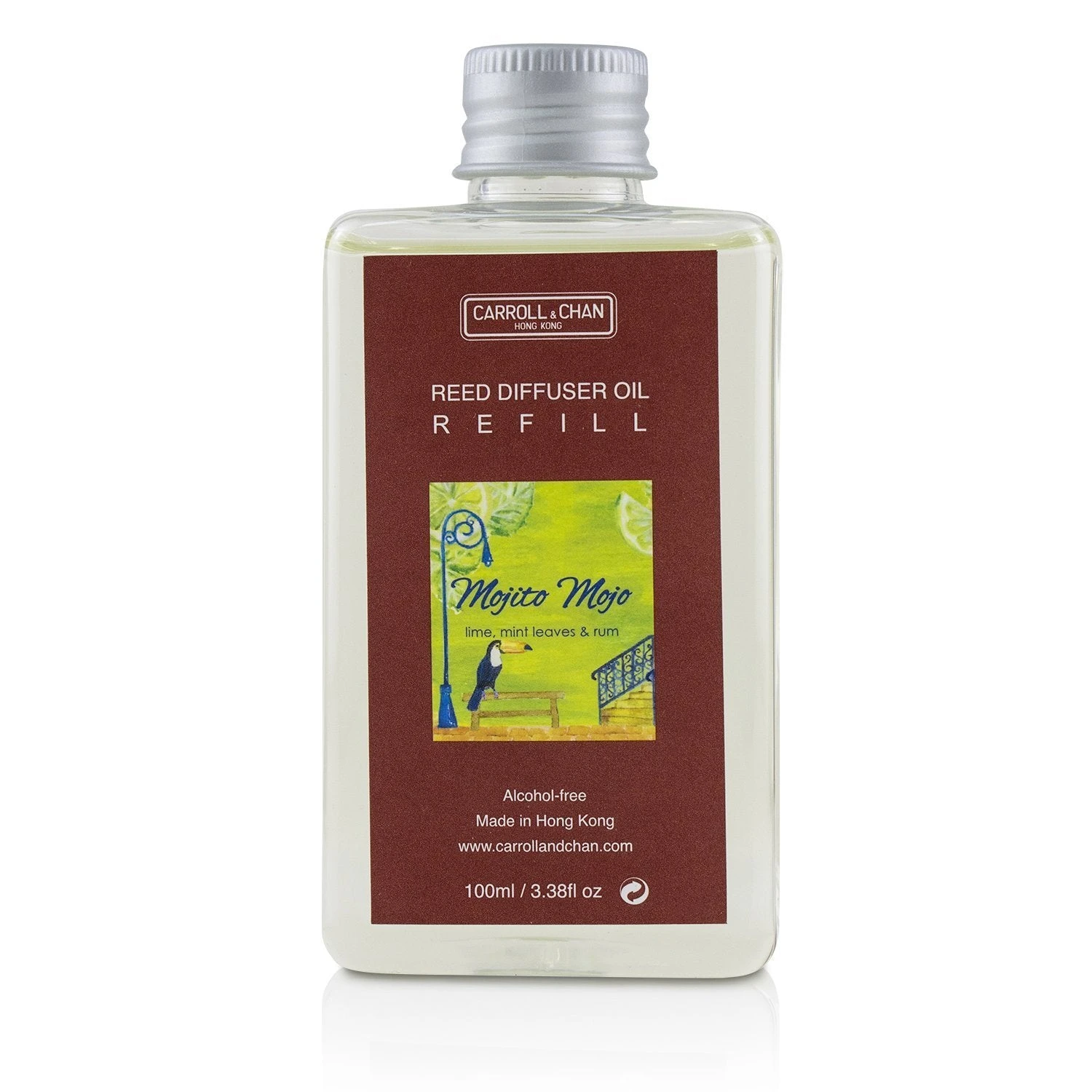 The Candle Company (Carroll & Chan) Reed Diffuser Refill - Mojito Mojo 100ml/3.38oz 1 The Candle Company (Carroll & Chan) Reed Diffuser Refill - Mojito Mojo 100ml/3.38oz