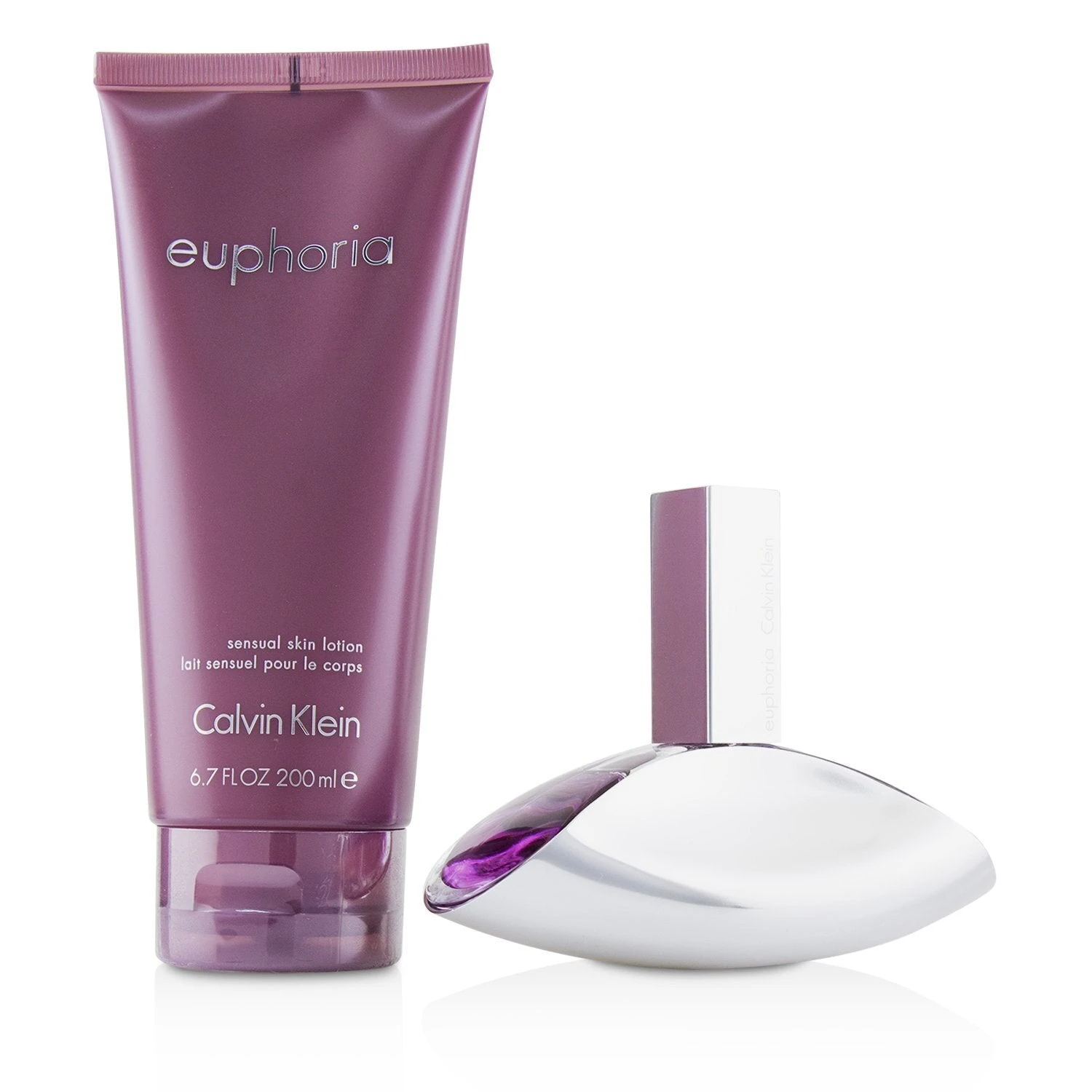 Calvin Klein Euphoria Coffret: Eau De Parfum Spray 50ml/1.7oz + Sensual Skin Lotion 200ml/6.7oz 2pcs 2 Calvin Klein Euphoria Coffret: Eau De Parfum Spray 50ml/1.7oz + Sensual Skin Lotion 200ml/6.7oz 2pcs - Image 2