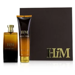 Hanae Mori Him Coffret: Eau De Toilette Spray 100ml/3.4oz + After Shave Balm 150ml/5oz 2pcs