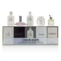Calvin Klein Miniature Coffret: CK One EDT 10ml + Euphoria EDP 4ml + CK All EDT 10ml + Obsessed EDP 5ml + Eternity EDP 5ml 5pcs