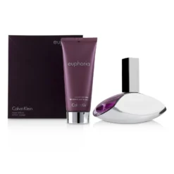 Calvin Klein Euphoria Coffret: Eau De Parfum Spray 100ml/3.4oz + Sensual Skin Lotion 100ml/3.4oz 2pcs