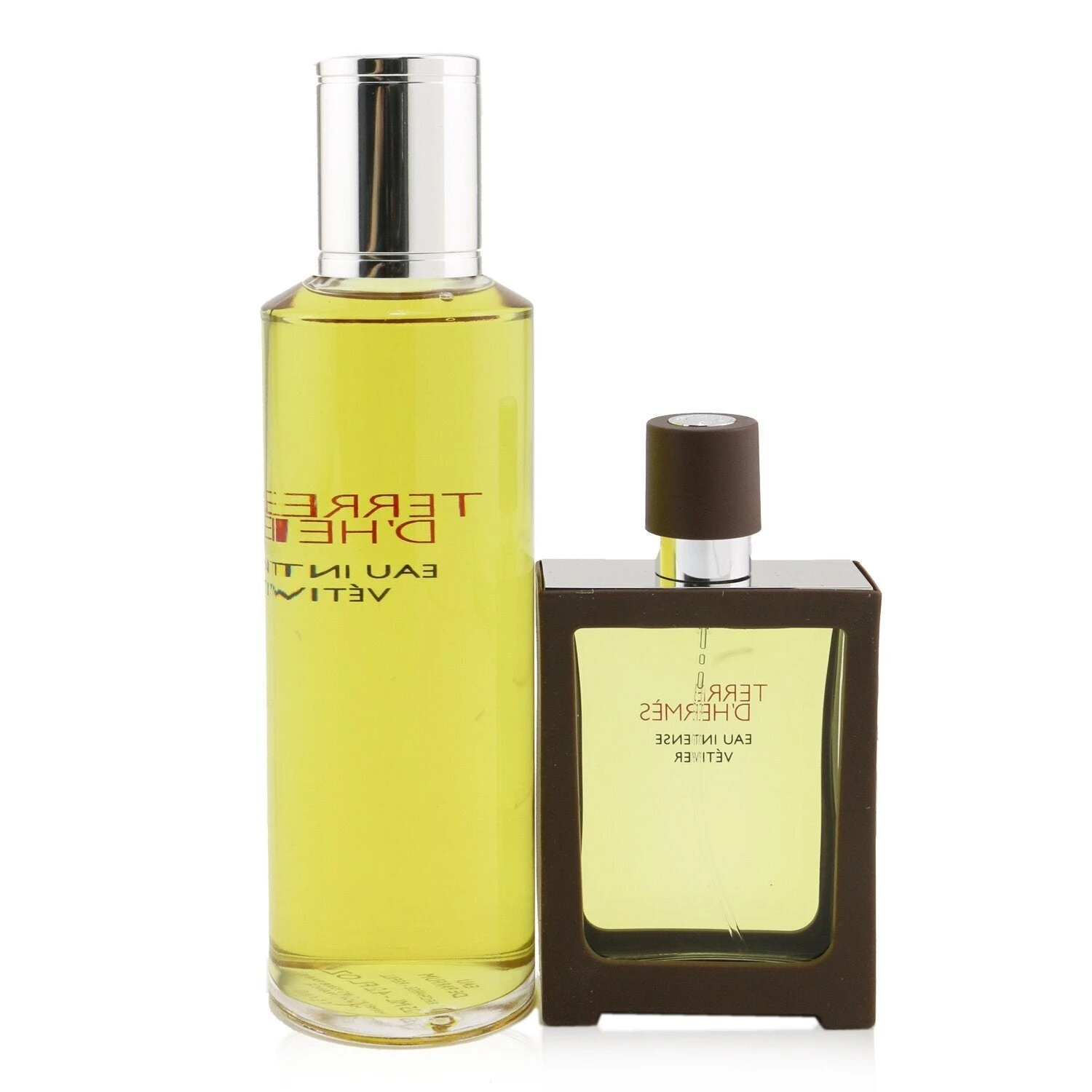 Hermès Hermes Terre D'Hermes Eau Intense Vetiver Coffret: Eau De Parfum Spray 30ml + Refill 125ml 2pcs 3 Hermès Hermes Terre D'Hermes Eau Intense Vetiver Coffret: Eau De Parfum Spray 30ml + Refill 125ml 2pcs - Image 3