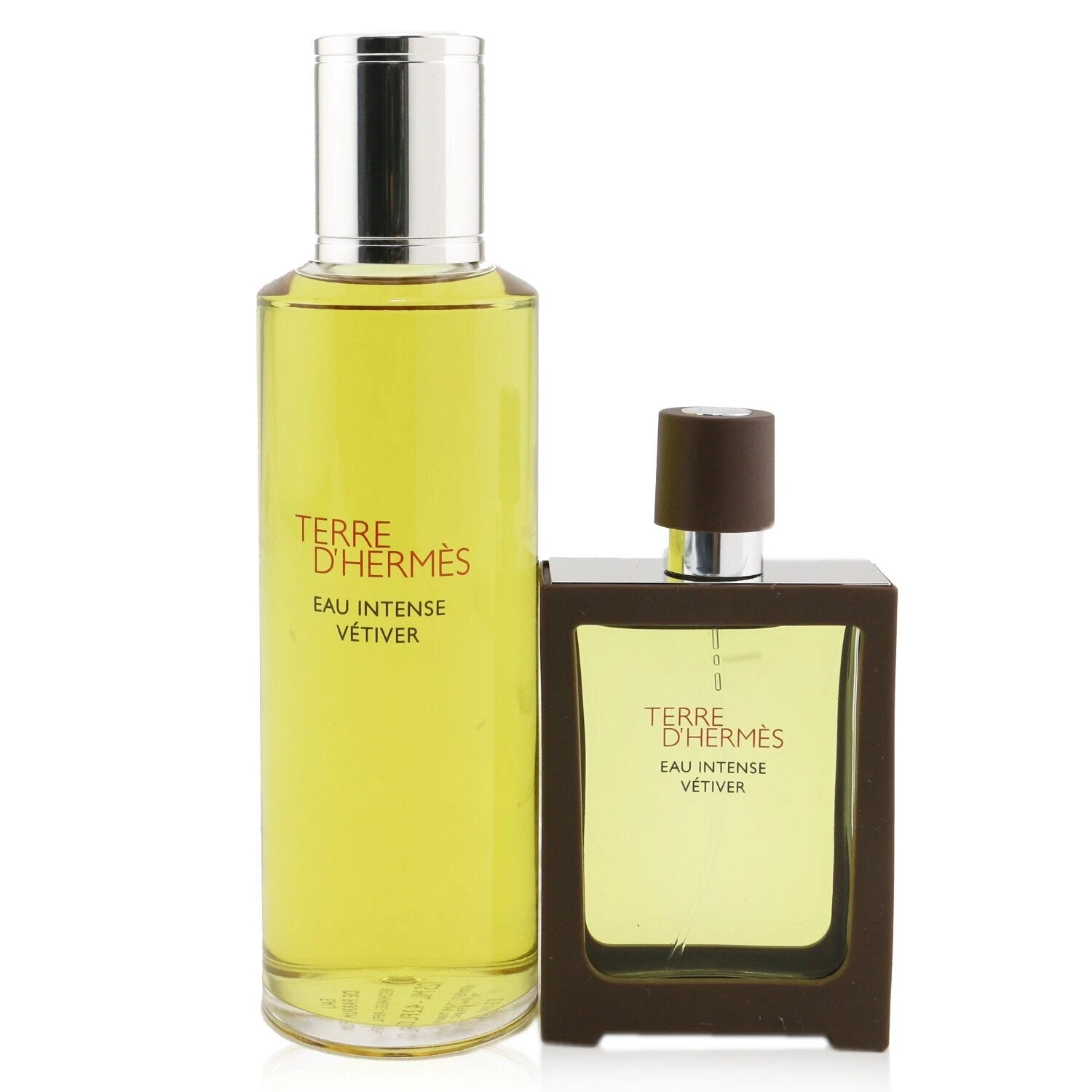 Hermès Hermes Terre D'Hermes Eau Intense Vetiver Coffret: Eau De Parfum Spray 30ml + Refill 125ml 2pcs 1 Hermès Hermes Terre D'Hermes Eau Intense Vetiver Coffret: Eau De Parfum Spray 30ml + Refill 125ml 2pcs