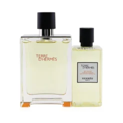 Hermès Hermes Terre D'Hermes Coffret: Eau De Toilette Spray 100ml/3.3oz + Hair And Body Shower Gel 80ml/2.7oz 2pcs