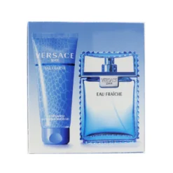 Versace Eau Fraiche Coffret: Eau De Toilette Spray 100ml/3.4oz + Perfumed Bath & Shower Gel 100ml/3.4oz 2pcs -Demeter || Voluspa || Versace Shop 25517486614 2