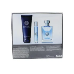Versace Versace Pour Homme Coffret: Eau De Toilette Spray 100ml/3.4oz + Eau De Toilette Spray 10ml/0.3oz + Hair & Body Shampoo 150ml/5oz 3pcs -Demeter || Voluspa || Versace Shop 25518286614 2