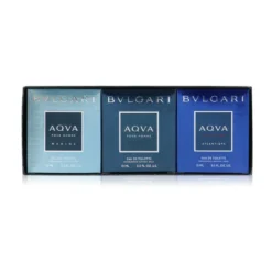 Bvlgari Aqva Pour Homme Coffret: Aqva Eau De Toilette + Aqva Marine Eau De Toilette + Aqva Atlantiqve Eau De Toilette 3x15ml/0.5oz -Demeter || Voluspa || Versace Shop 25547235014 2