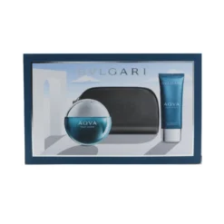 Bvlgari Aqva Pour Homme Coffret: Eau De Toilette Spray 100ml/3.4oz + After Shave Balm 100ml/3.4oz + Pouch 2pcs+Pouch -Demeter || Voluspa || Versace Shop 25919935014 2