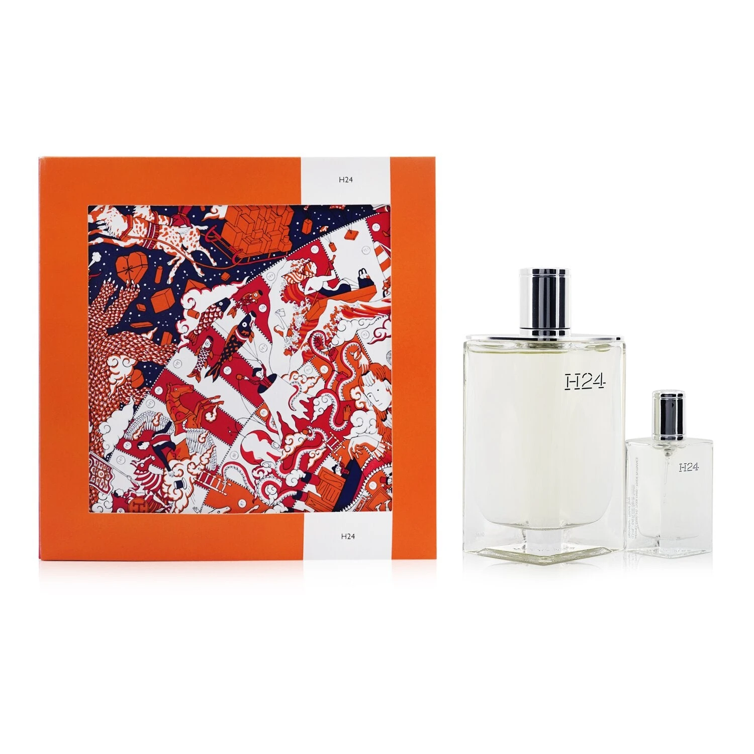 Hermès Hermes H24 Coffret: Eau De Toilette Spray 100ml/3.3oz + Eau De Toilette Spray 12.5ml/0.42oz 2pcs 2 Hermès Hermes H24 Coffret: Eau De Toilette Spray 100ml/3.3oz + Eau De Toilette Spray 12.5ml/0.42oz 2pcs - Image 2