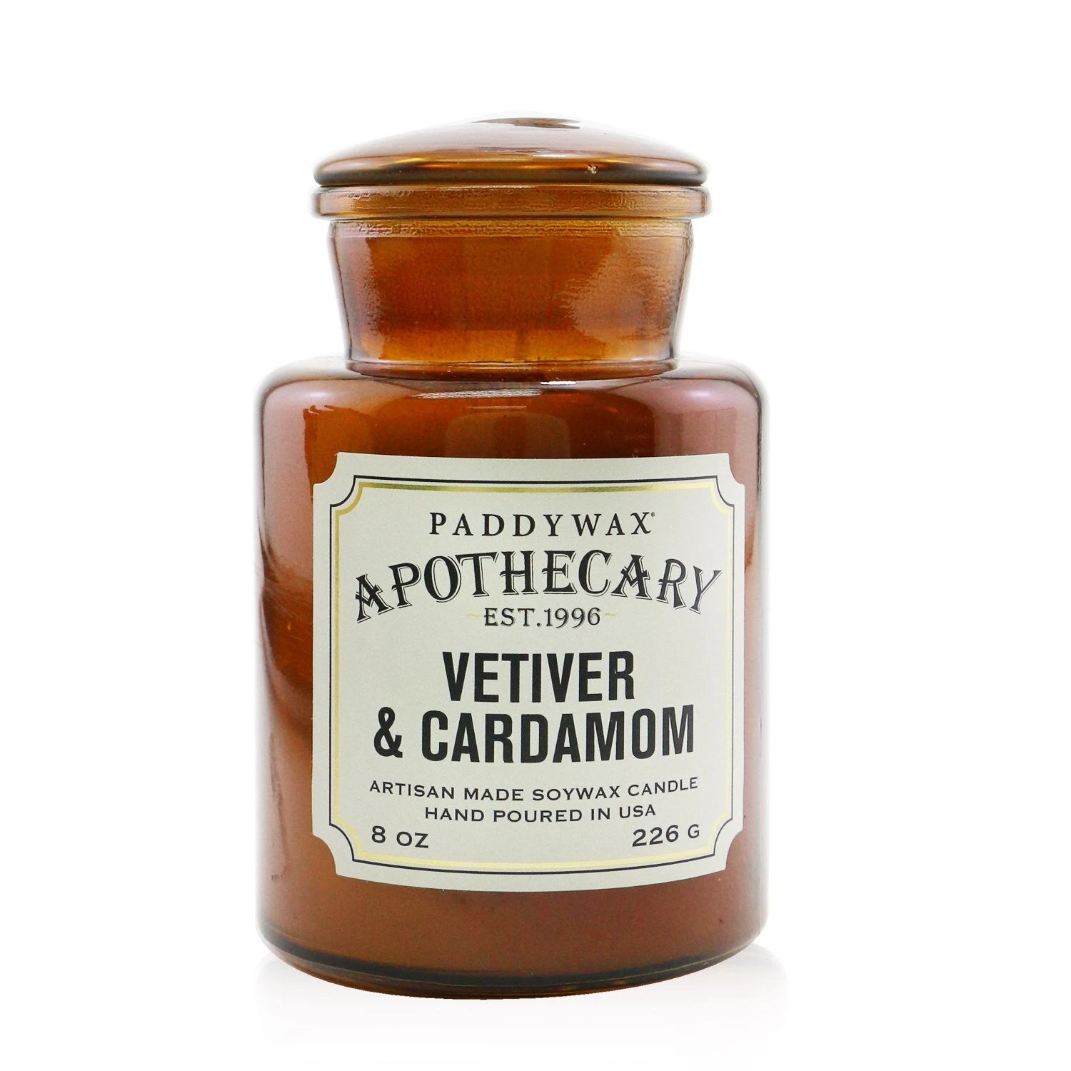 Paddywax Apothecary Candle - Vetiver & Cardamom 226g/8oz 1 Paddywax Apothecary Candle - Vetiver & Cardamom 226g/8oz