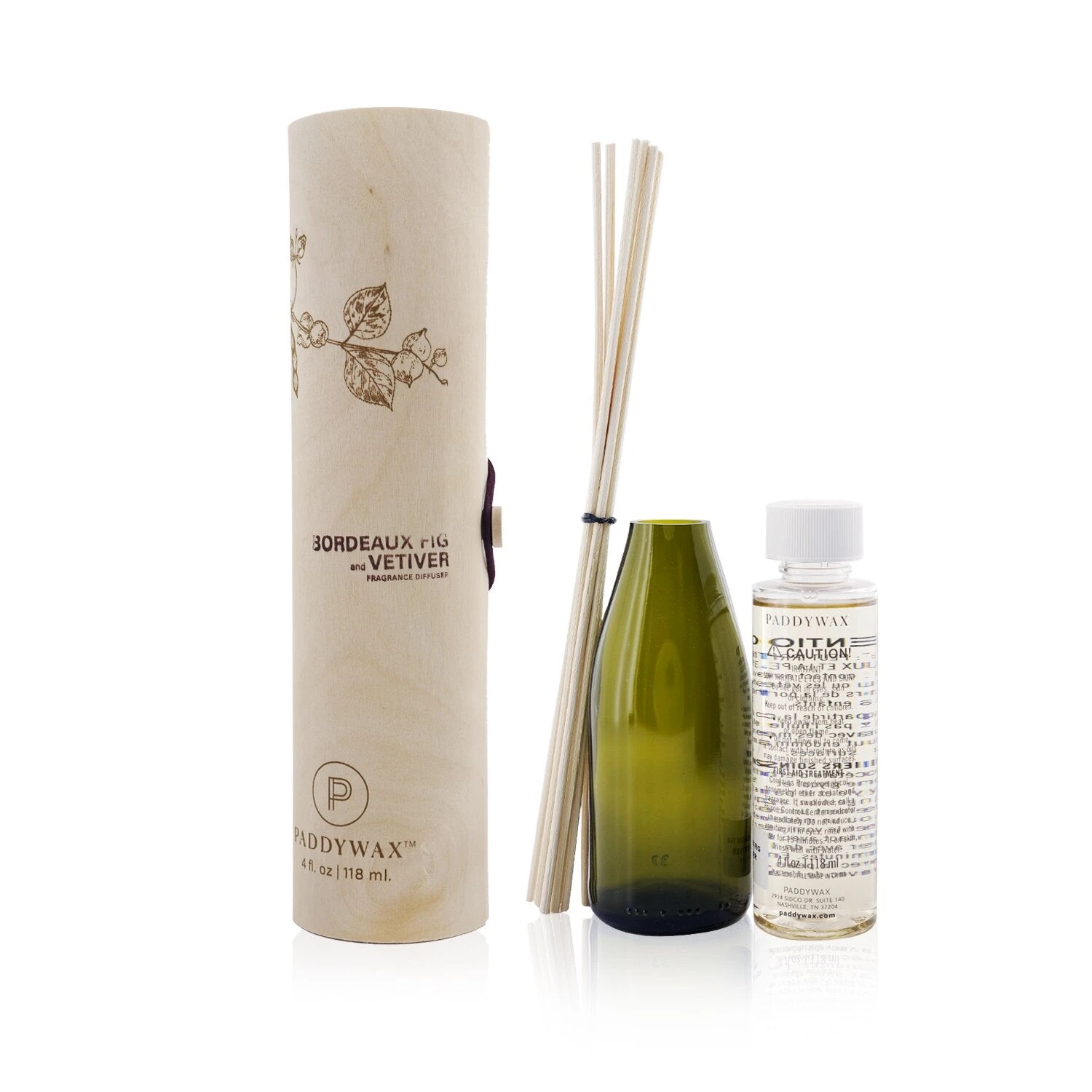 Paddywax Eco Diffuser - Bordeaux Fig & Vetiver 118ml/4oz 2 Paddywax Eco Diffuser - Bordeaux Fig & Vetiver 118ml/4oz - Image 2