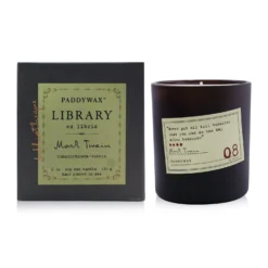 Paddywax Library Candle - Mark Twain 70g/2.5oz 10 Paddywax Library Candle - Mark Twain 70g/2.5oz -Demeter || Voluspa || Versace Shop 27146894816 1 13c3e972 29d4 4183 8146 562fc6ff0905
