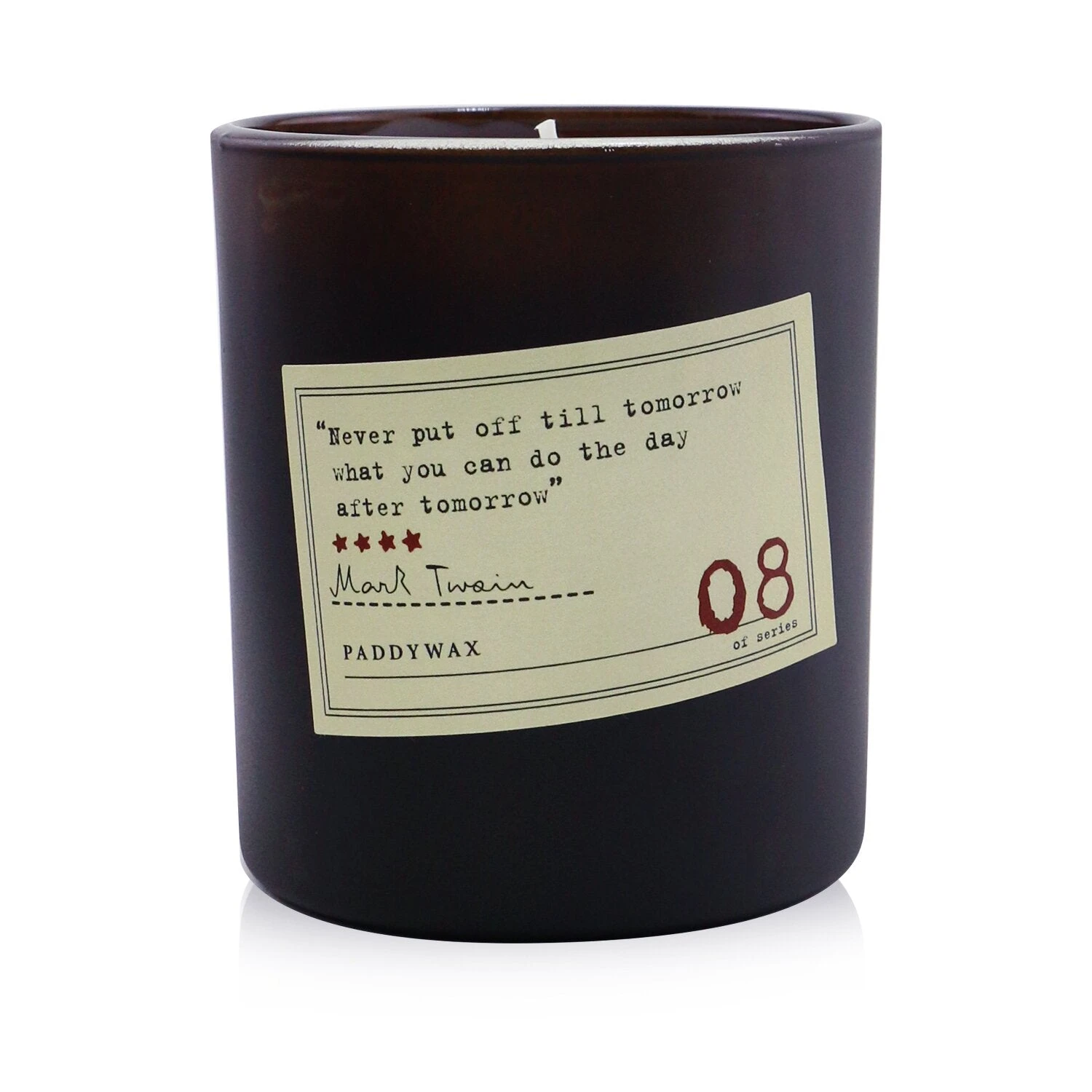 Paddywax Library Candle - Mark Twain 70g/2.5oz 4 Paddywax Library Candle - Mark Twain 70g/2.5oz - Image 4