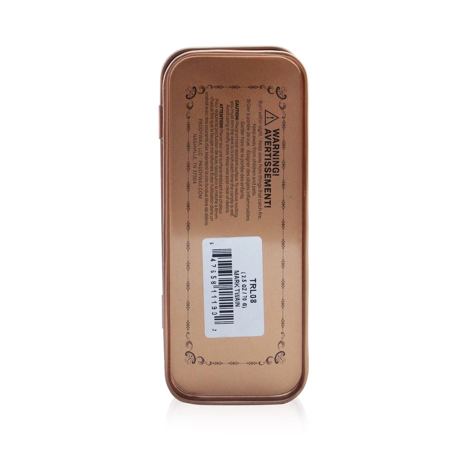 Paddywax Library Candle - Mark Twain 70g/2.5oz 3 Paddywax Library Candle - Mark Twain 70g/2.5oz - Image 3