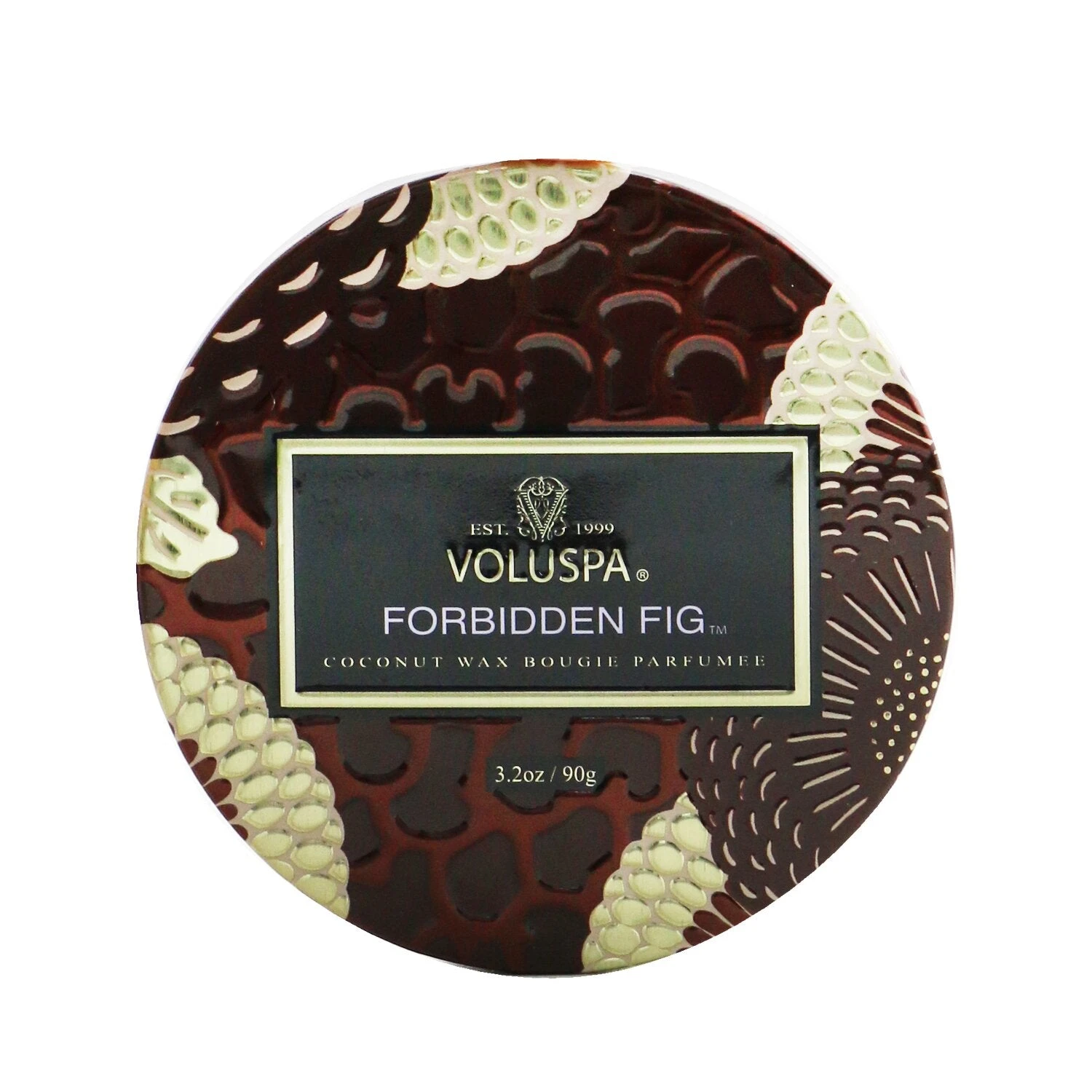 Voluspa Petite Jar Candle - Forbidden Fig 90g/3.2oz 2 Voluspa Petite Jar Candle - Forbidden Fig 90g/3.2oz - Image 2