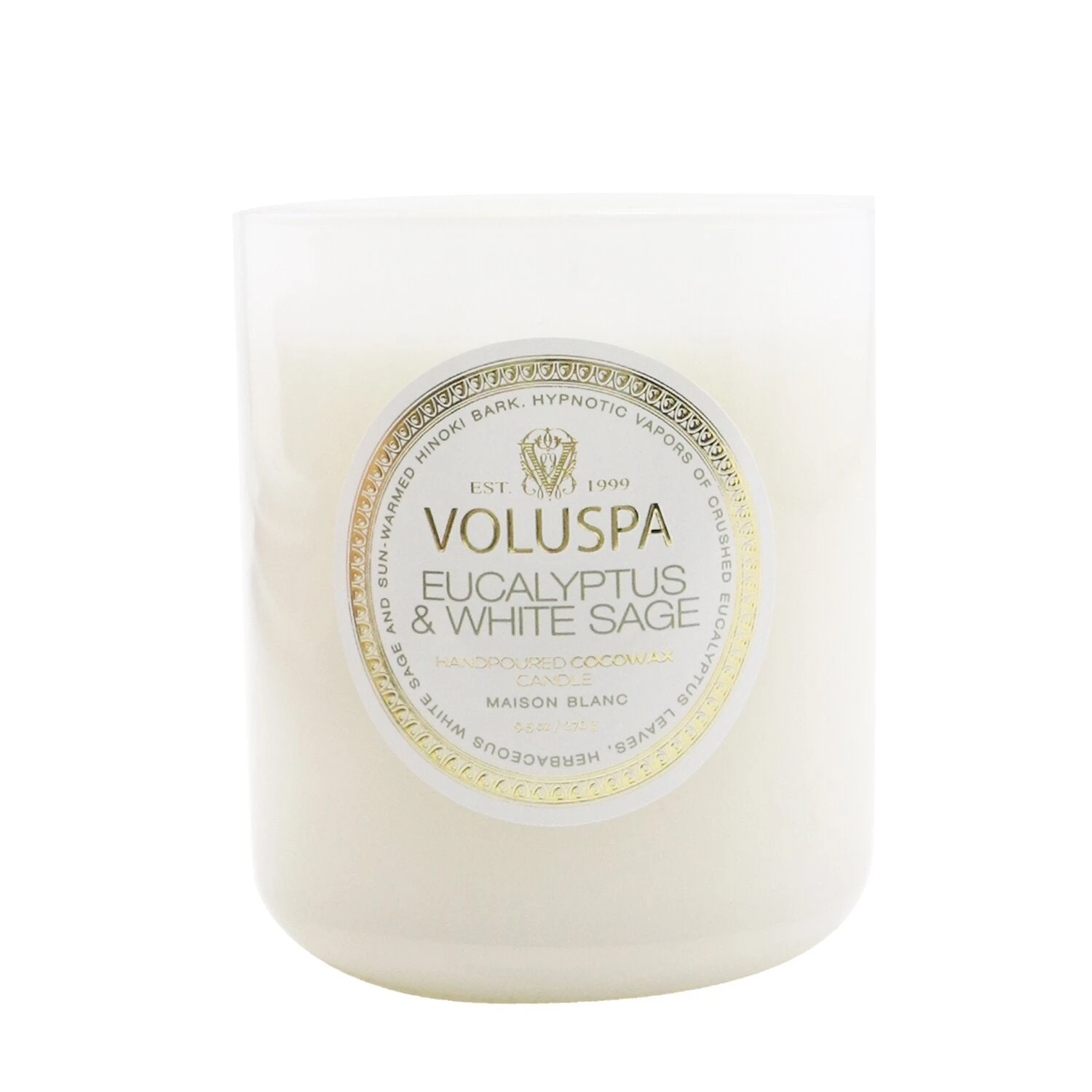 Voluspa Classic Candle - Eucalyptus & White Sage 270g/9.5oz 1 Voluspa Classic Candle - Eucalyptus & White Sage 270g/9.5oz
