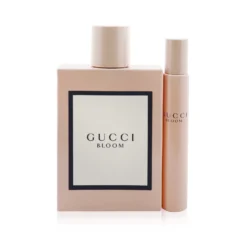 Gucci Bloom Coffret: Eau De Parfum Spray 100ml/3.3oz + Rollerball 7.4ml/0.25oz 2pcs