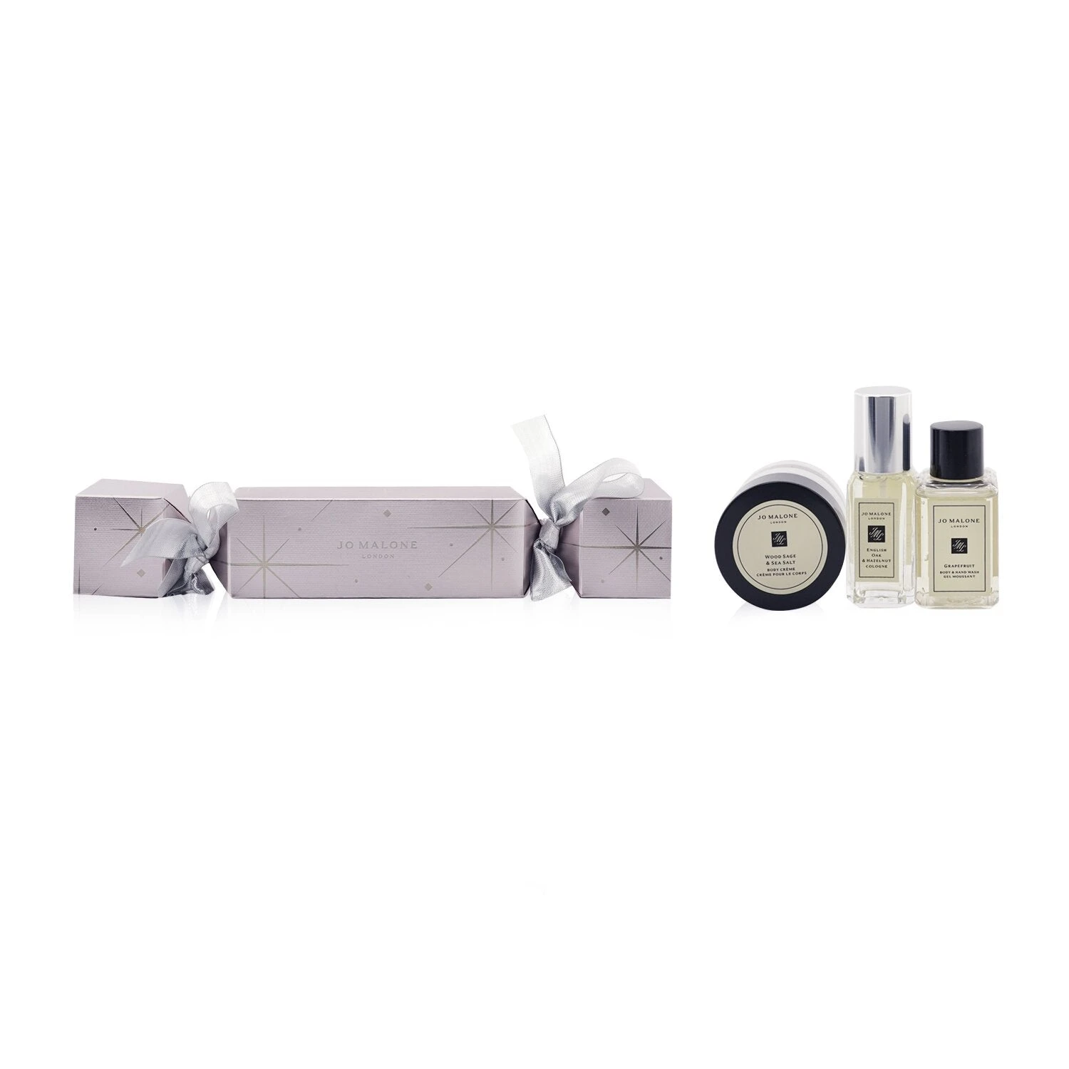 Jo Malone Christmas Cracker: English Oak & Hazelnut Cologne 9ml + Grapefruit Body & Hand Wash 15ml + Wood Sage & Sea Salt Body Cream 15ml 3pcs 2 Jo Malone Christmas Cracker: English Oak & Hazelnut Cologne 9ml + Grapefruit Body & Hand Wash 15ml + Wood Sage & Sea Salt Body Cream 15ml 3pcs - Image 2