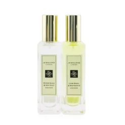 Jo Malone Cologne Duo: Lime Basil & Mandarin + Wood Sage & Sea Salt 2x30ml/1oz