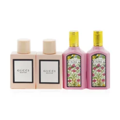 Gucci Miniatures Coffret: 2x Bloom EDP + 2x Flora Gorgeous Gardenia EDP 4x5ml/0.16oz