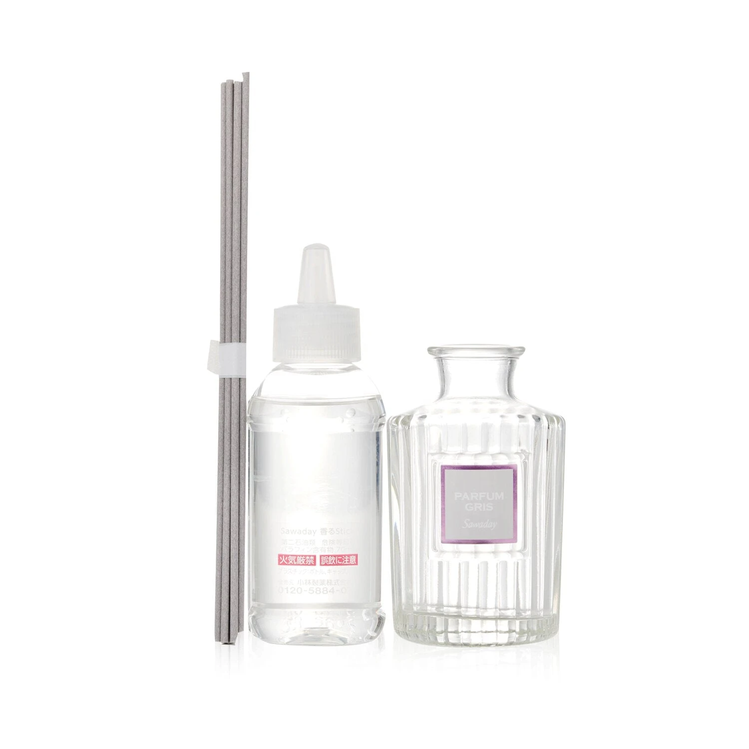 Kobayashi Sawaday Stick Diffuser - Parfum Gris 70ml 1 Kobayashi Sawaday Stick Diffuser - Parfum Gris 70ml