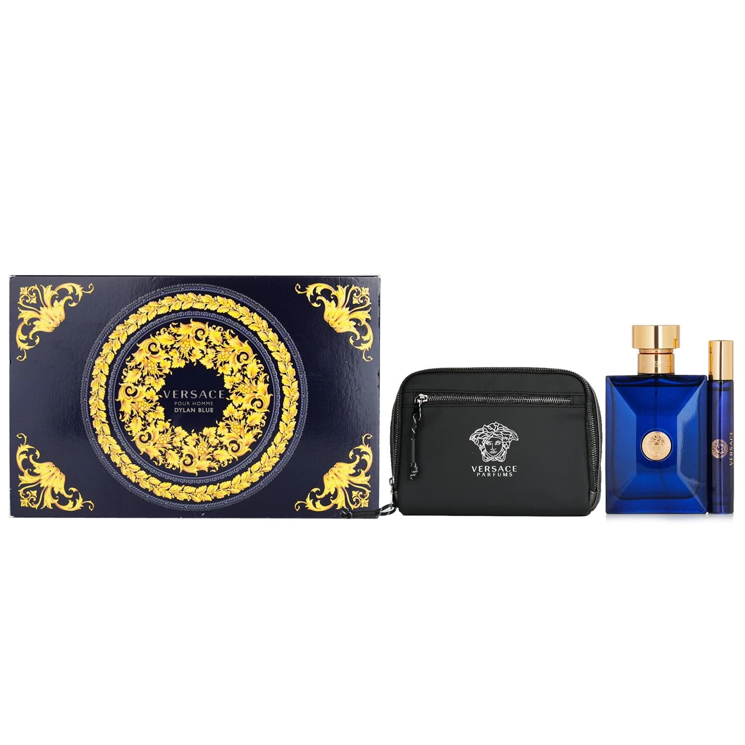 Versace Dylan Blue Coffret: 2pcs+1Bag 1 Versace Dylan Blue Coffret: 2pcs+1Bag