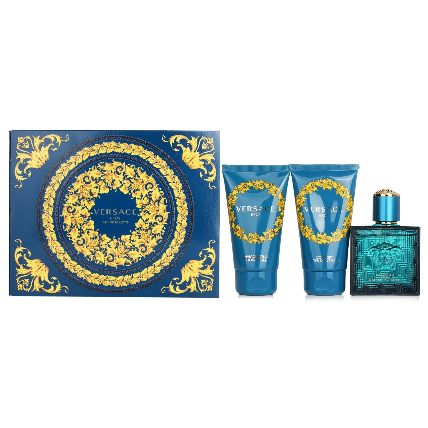 Versace Eros Coffret: 3pcs 1 Versace Eros Coffret: 3pcs
