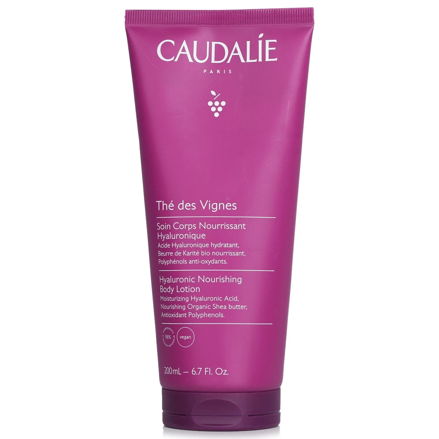 Caudalie The Des Vignes Hyaluronic Nourishing Body Lotion 200ml/6.7oz 1 Caudalie The Des Vignes Hyaluronic Nourishing Body Lotion 200ml/6.7oz