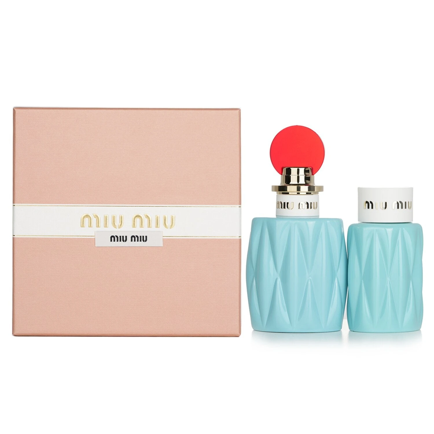 Miu Miu Eau De Parfum Spray Set: 2pcs 1 Miu Miu Eau De Parfum Spray Set: 2pcs