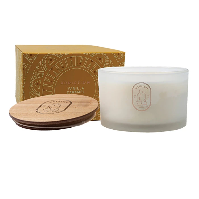 Distillery Fragrance House Soy Candle Addiction (Vanilla Caramel) 450g 1 Distillery Fragrance House Soy Candle Addiction (Vanilla Caramel) 450g