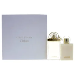 Chloé Chloe Love Story By Chloe For Women - 2 Pc Gift Set 2.5oz EDP Spray, 3.4oz Perfumed Body Lotion