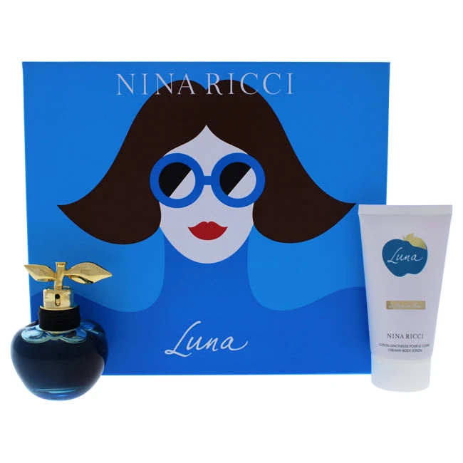 Nina Ricci Luna By Nina Ricci For Women - 2 Pc Gift Set 1.7oz EDT Spray, 2.5oz Creamy Body Lotion 1 Nina Ricci Luna By Nina Ricci For Women - 2 Pc Gift Set 1.7oz EDT Spray, 2.5oz Creamy Body Lotion