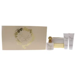 Jessica Simpson Fancy Love By Jessica Simpson For Women - 4 Pc Gift Set 3.4oz EDP Spray, 3oz Body Lotion, 3oz Bath Shower Creme, Cosmetic Bag