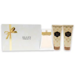 Ellen Tracy Ellen Tracy By Ellen Tracy For Women - 3 Pc Gift Set 3.4oz EDP Spray, 3.4oz Body Lotion, 3.4oz Shower Gel