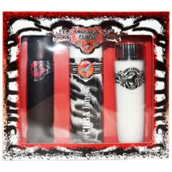 Cuba Cuba Jungle Zebra By Cuba For Women - 3 Pc Gift Set 3.3oz EDP Spray, 6.7oz Deodorant Body Spray, 4.3oz Body Lotion